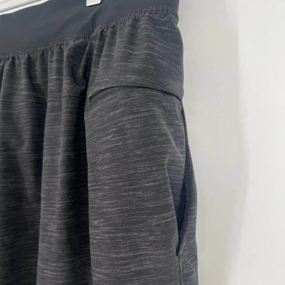 Lululemon‎ Shorts Mens XL Heathered Gray Lightweight Gym Workout